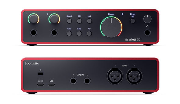 FOCUSRITE Scarlett 2i2 3rd Gen