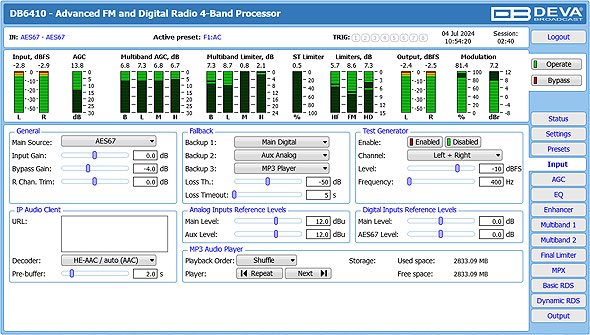 DEVA BROADCAST DB6410